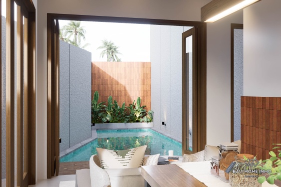 Image 2 from Villa moderne de 2 chambres sur plan, en pleine propriété ou en bail emphytéotique, à Kedungu