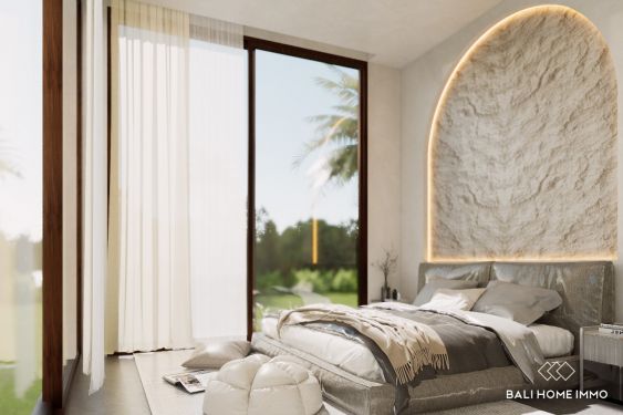 Image 11 from Dijual Villa Modern 2 Kamar Off Plan berpemandangan sawah di Tepi Pantai Cemagi