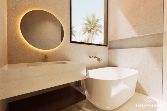 Image 16 from Dijual Villa Modern 2 Kamar Off Plan berpemandangan sawah di Tepi Pantai Cemagi