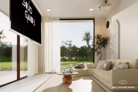 Image 5 from Dijual Villa Modern 2 Kamar Off Plan berpemandangan sawah di Tepi Pantai Cemagi