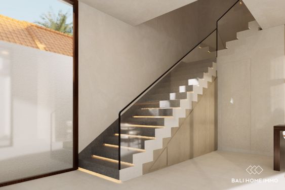 Image 9 from Dijual Villa Modern 2 Kamar Off Plan berpemandangan sawah di Tepi Pantai Cemagi