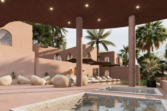 Image 10 from Villa moderne de 2 chambres en phase de construction, à vendre en droit de bail à Lombok