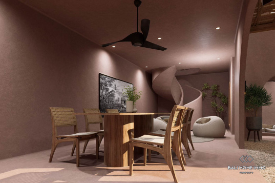 Image 4 from Villa moderne de 2 chambres en phase de construction, à vendre en droit de bail à Lombok