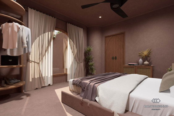 Image 7 from Villa moderne de 2 chambres en phase de construction, à vendre en droit de bail à Lombok