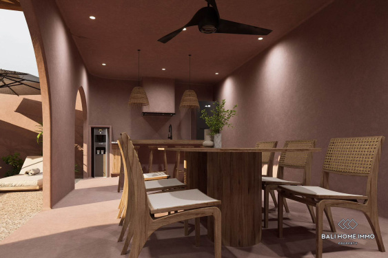 Image 5 from Villa moderne de 2 chambres en phase de construction, à vendre en droit de bail à Lombok