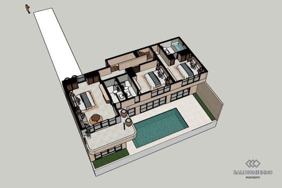 Image 16 from Off Plan 2 Bedroom Modern Villa for sale leasehold in Munggu