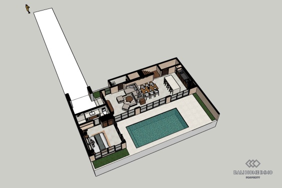 Image 15 from Off Plan 2 Bedroom Modern Villa for sale leasehold in Munggu