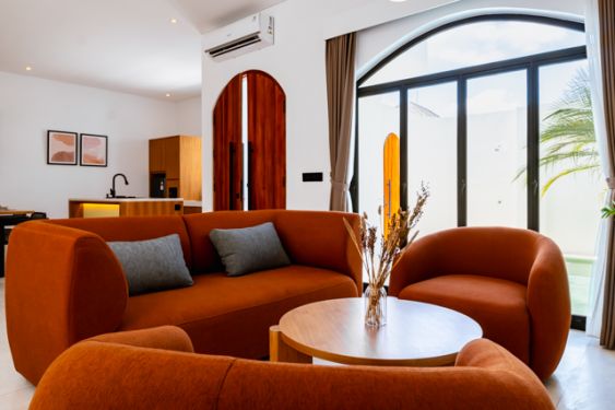 Image 5 from Villa Modern baru 2 Kamar dijual di Tumbak Bayuh Pererenan