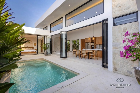 OFF PLAN 2 BEDROOM MODERN VILLA FOR SALE LEASEHOLD IN UNGASAN NEAR MELASTI BEACH