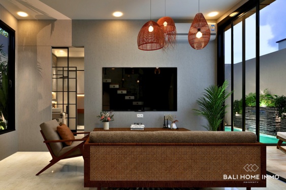 Image 6 from VILLA MODERN 2 KAMAR TIDUR DALAM KONDISI PROSES PEMBANGUNAN, DIJUAL DENGAN HAK MILIK SEWA DI UNGASAN