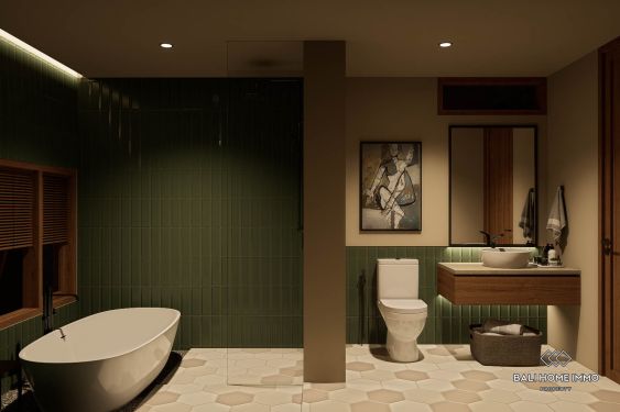 Image 7 from Villa moderne de 2 chambres sur plan à vendre à Sanur, en location