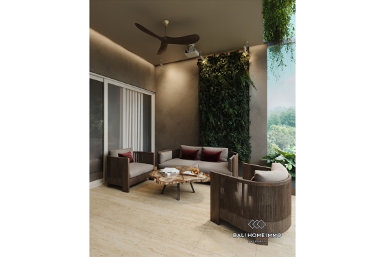 Image 2 from Appartement 2 chambres avec vue sur l'océan à vendre sur plan à Bingin