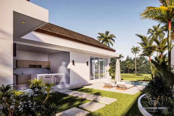 Image 1 from Villa sur plan de 2 chambres avec vue sur les rizières à vendre à Ubud Bali