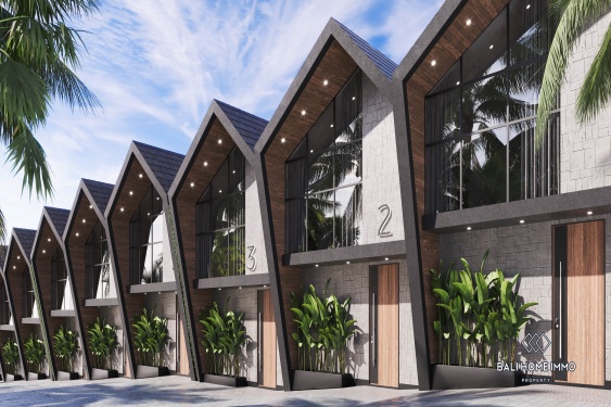 Image 13 from Maison de ville sur plan de 2 chambres à vendre en location à Bali Canggu Berawa