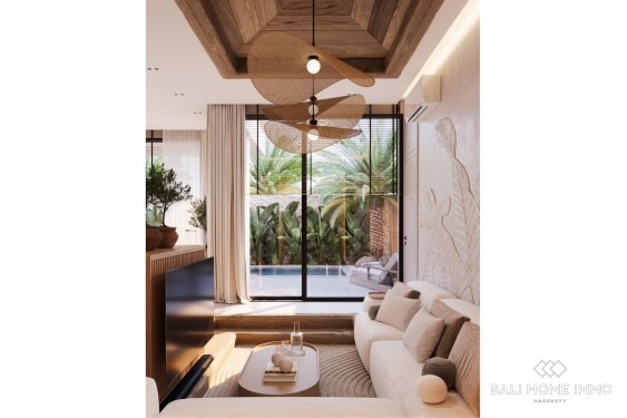 Image 3 from Villa tropicale 2 chambres sur plan à vendre en bail emphytéotique près de GWK et Melasti