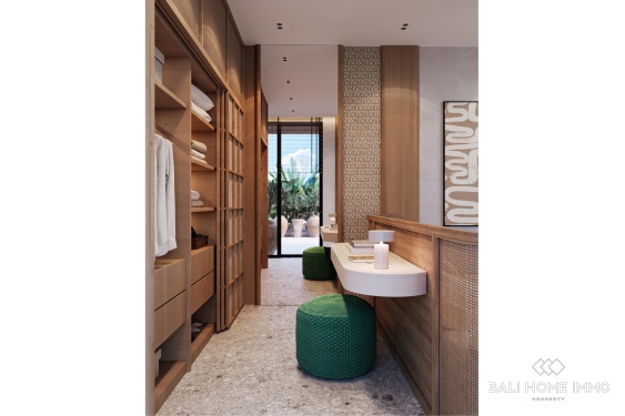 Image 8 from Villa tropicale 2 chambres sur plan à vendre en bail emphytéotique près de GWK et Melasti