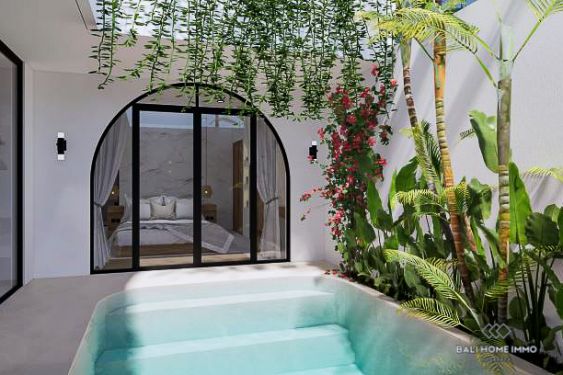 Image 3 from Villa tropicale de 2 chambres sur plan à vendre près de la plage de Lima Pererenan Bali