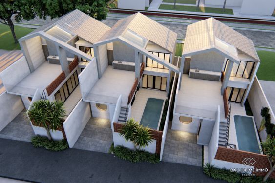 Image 1 from Villa sur plan de 2 chambres à vendre à bail à Bali Canggu côté résidentiel