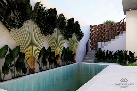 Image 3 from Villa sur plan de 2 chambres à vendre à bail à Bali Canggu côté résidentiel