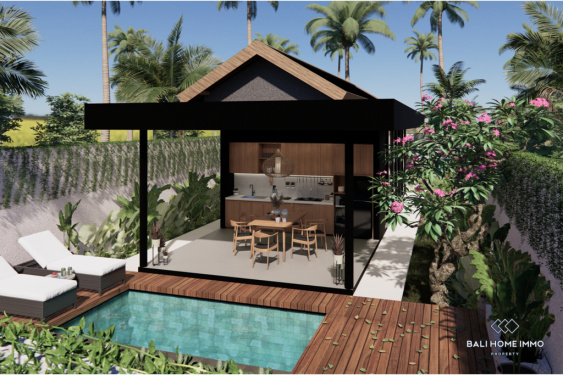 Image 1 from Villa 2 Kamar Off-plan Dijual Hak Sewa di Sisi Perumahan Canggu Bali