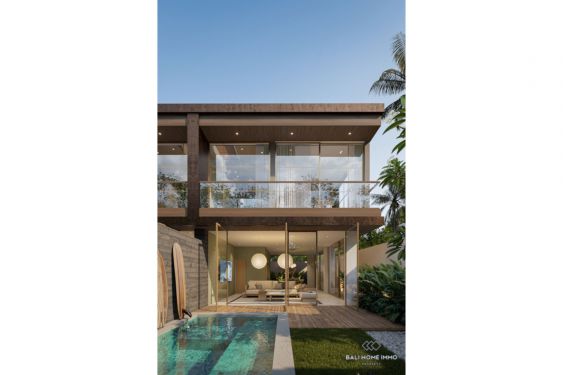 Image 2 from Villa de 2 chambres sur plan à vendre en location à Cemagi, en bord de mer, à Bali