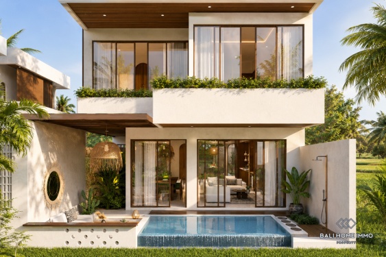Villa de 2 chambres sur plan à vendre à Bali, dans le quartier résidentiel de Cemagi Seseh