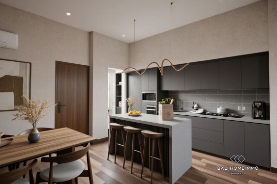 Image 4 from Villa 2 Kamar off-plan Dijual dengan Status Hak Sewa di Tepi Pantai Pererenan, Bali