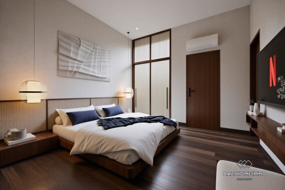 Image 8 from Villa 2 Kamar off-plan Dijual dengan Status Hak Sewa di Tepi Pantai Pererenan, Bali