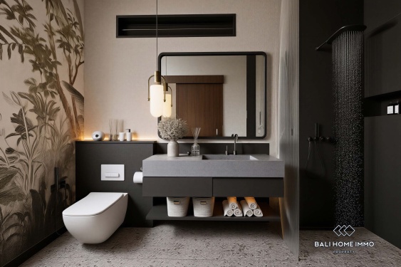 Image 11 from Villa 2 Kamar off-plan Dijual dengan Status Hak Sewa di Tepi Pantai Pererenan, Bali