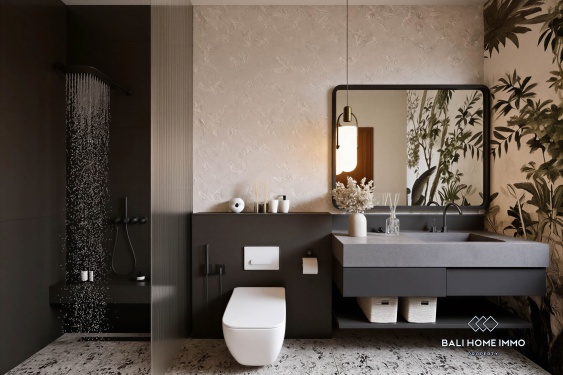 Image 9 from Villa 2 Kamar off-plan Dijual dengan Status Hak Sewa di Tepi Pantai Pererenan, Bali