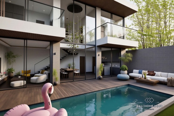 Image 11 from Villa 2 Kamar off-plan Dijual dengan Status Hak Sewa di Tepi Pantai Pererenan, Bali