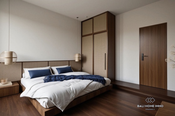 Image 7 from Villa 2 Kamar off-plan Dijual dengan Status Hak Sewa di Tepi Pantai Pererenan, Bali