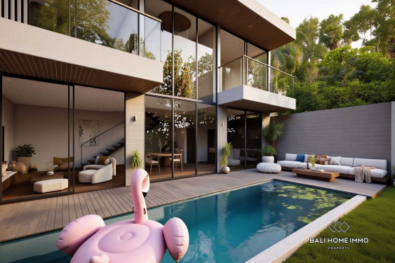 Image 10 from Villa 2 Kamar off-plan Dijual dengan Status Hak Sewa di Tepi Pantai Pererenan, Bali