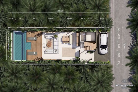 Image 14 from Villa sur plan de 2 chambres à vendre à bail à Bali Kedungu pres de la plage