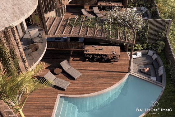 Image 2 from Villa sur plan de 2 chambres à vendre à bail à Bali Tumbak Bayuh