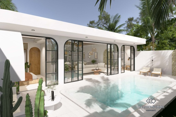 Image 2 from Vila 2 kamar off-plan untuk dijual leasehold di Kerobokan