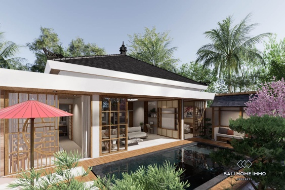 Image 1 from Vila 2 kamar off-plan untuk dijual leasehold di Kerobokan