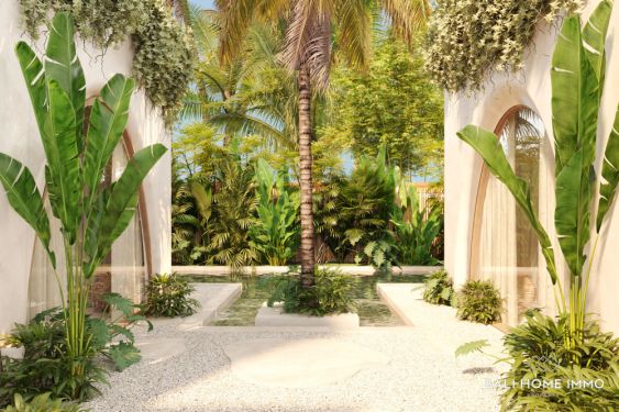 Image 3 from VILLA DE 2 CHAMBRES SUR PLAN À VENDRE EN LOCATION À PECATU PRÈS DE LA PLAGE DE NUNGGALAN