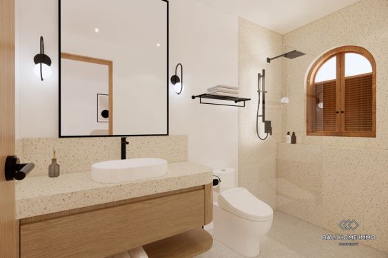 Image 12 from Vila baru 2 Kamar Disewakan jangka panjang di Tumbak Bayuh Pererenan