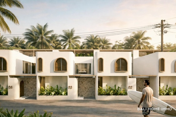 Image 3 from VILLA DE 2 CHAMBRES À VENDRE SUR PLAN, EN LOCATION À LONG TERME, PRÈS DE LA PLAGE DE BINGIN