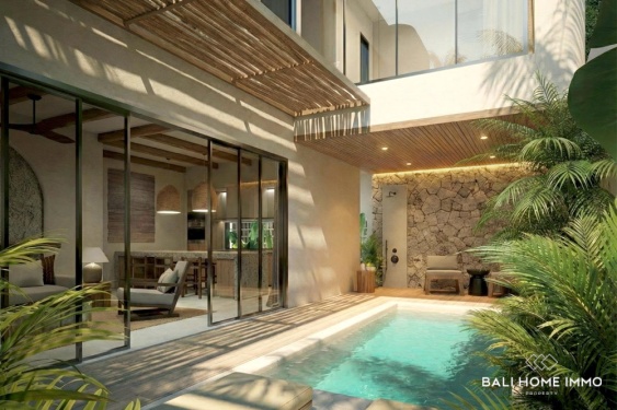 Image 1 from VILLA DE 2 CHAMBRES À VENDRE SUR PLAN, EN LOCATION À LONG TERME, PRÈS DE LA PLAGE DE BINGIN