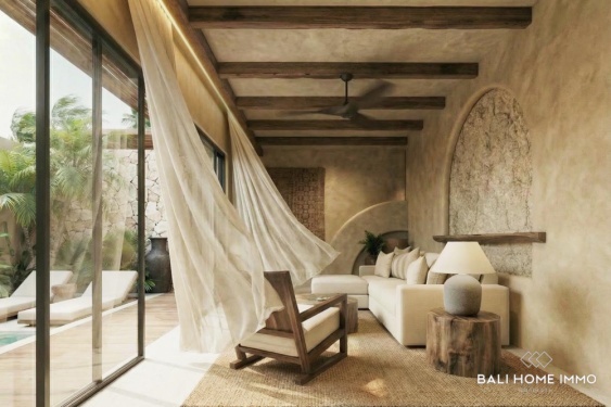 Image 5 from VILLA DE 2 CHAMBRES À VENDRE SUR PLAN, EN LOCATION À LONG TERME, PRÈS DE LA PLAGE DE BINGIN