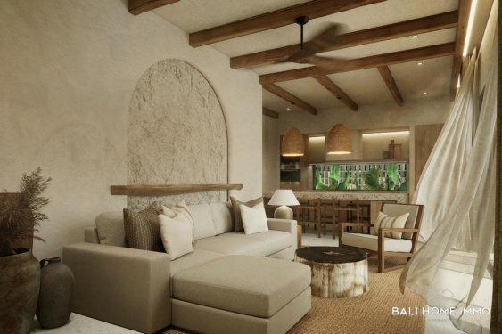 Image 4 from VILLA DE 2 CHAMBRES À VENDRE SUR PLAN, EN LOCATION À LONG TERME, PRÈS DE LA PLAGE DE BINGIN