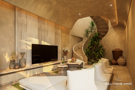 Image 3 from Villa de 2 chambres sur plan à vendre en bail emphytéotique près de la plage de Suluban