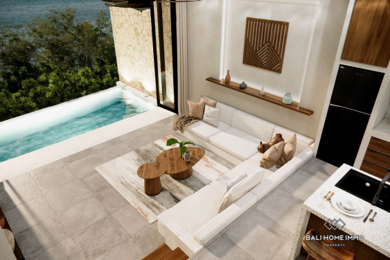 Image 5 from VILLA OFF PLAN 2 KAMAR TIDUR DENGAN PEMANDANGAN LAUT DIJUAL DI ULUWATU UNGASAN
