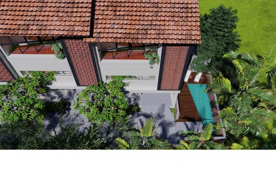 Image 9 from Maison de ville de 2 chambres sur plan à vendre à Canggu Padonan