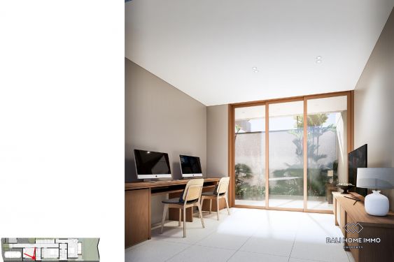 Image 9 from Villa Off-Plan 3 Kamar dijual hak sewa di Bali Canggu Berawa