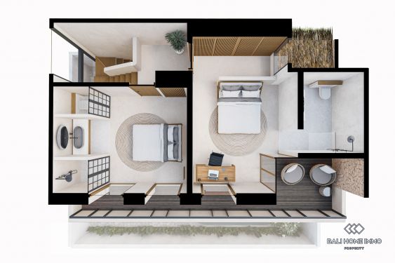 Image 11 from Off-plan 2 Bedrooms villa for sale leasehold near Seseh Beach Bali