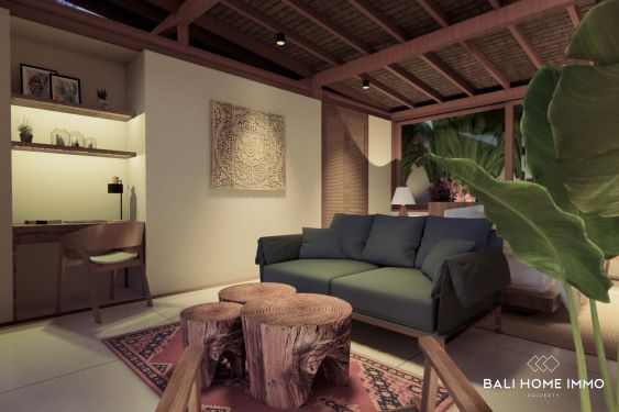 Image 5 from VILLA SUR PLAN D'UNE CHAMBRE À VENDRE EN LOCATION À BALI ULUWATU PRÈS DE LA PLAGE DE SULUBAN