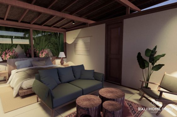 Image 7 from VILLA SUR PLAN D'UNE CHAMBRE À VENDRE EN LOCATION À BALI ULUWATU PRÈS DE LA PLAGE DE SULUBAN